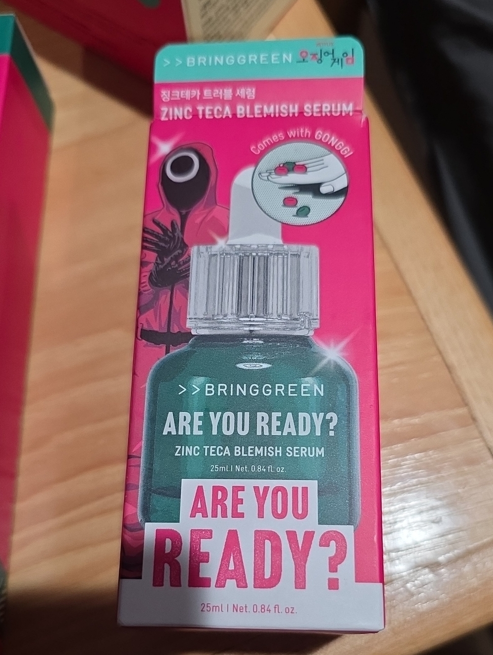 Zinc Teca Blemish Serum - Pink & Green